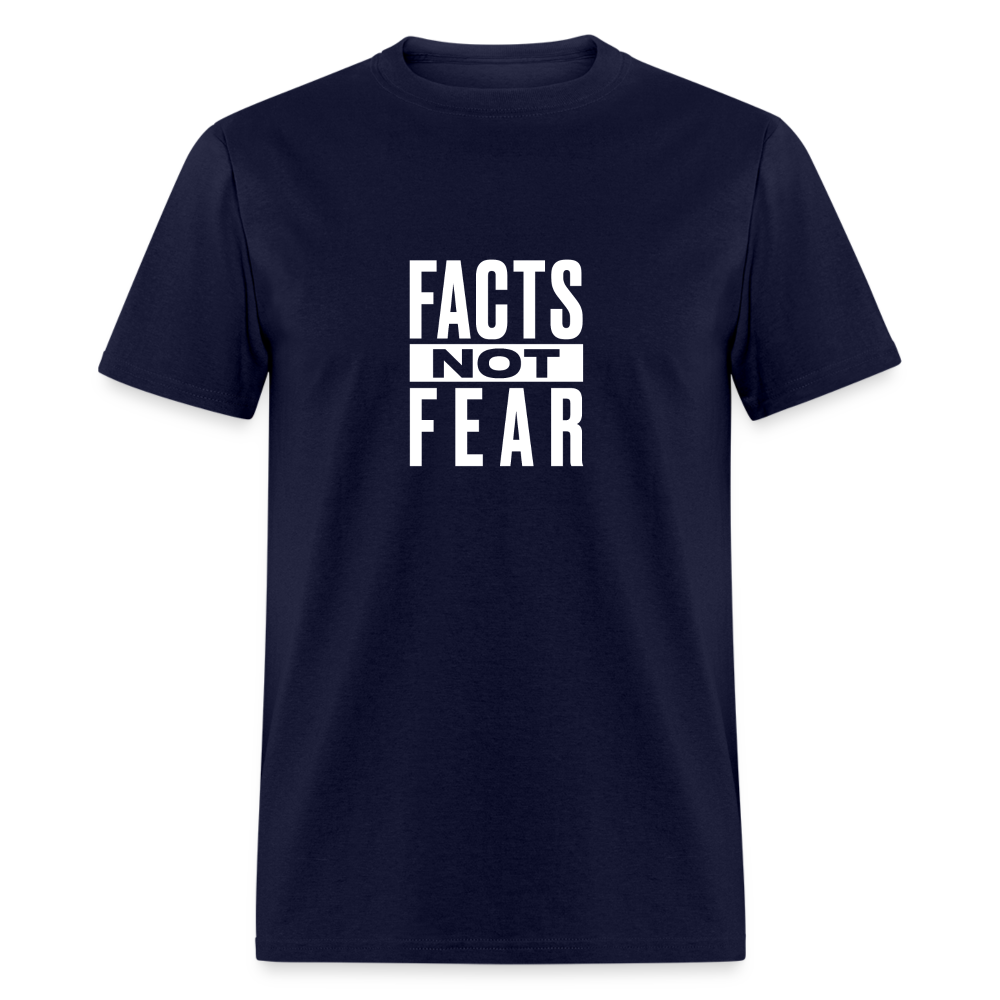 Facts Not Fear - navy