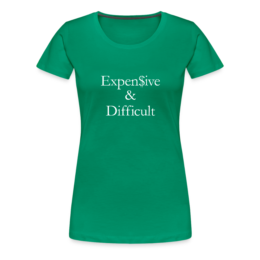Expensive & Difficult - kelly green