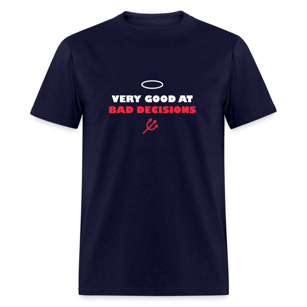 Very Good at Bad Decisions - navy
