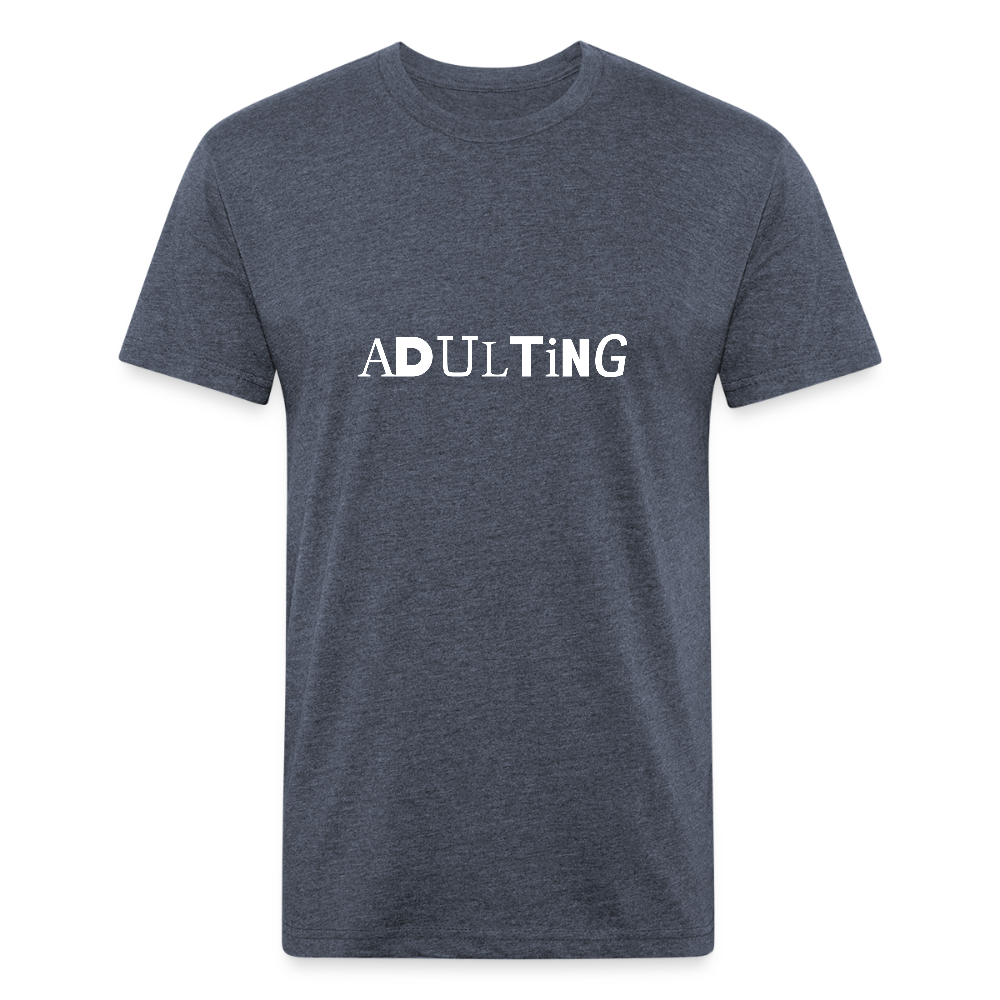 Adulting - heather navy