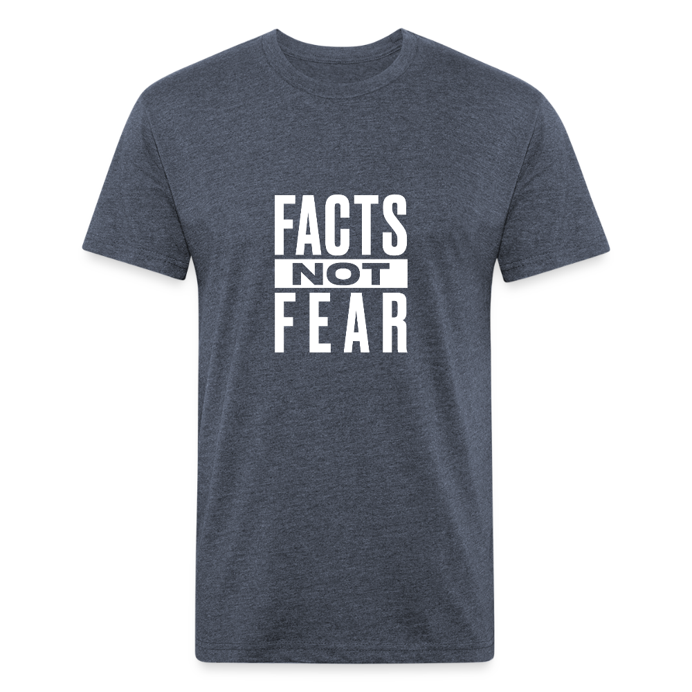 Facts Not Fear - heather navy