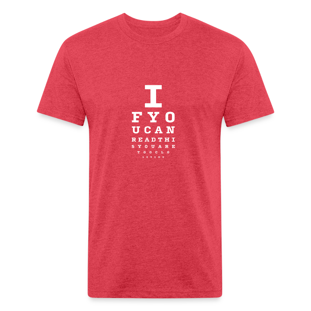 If you can read this... - heather red