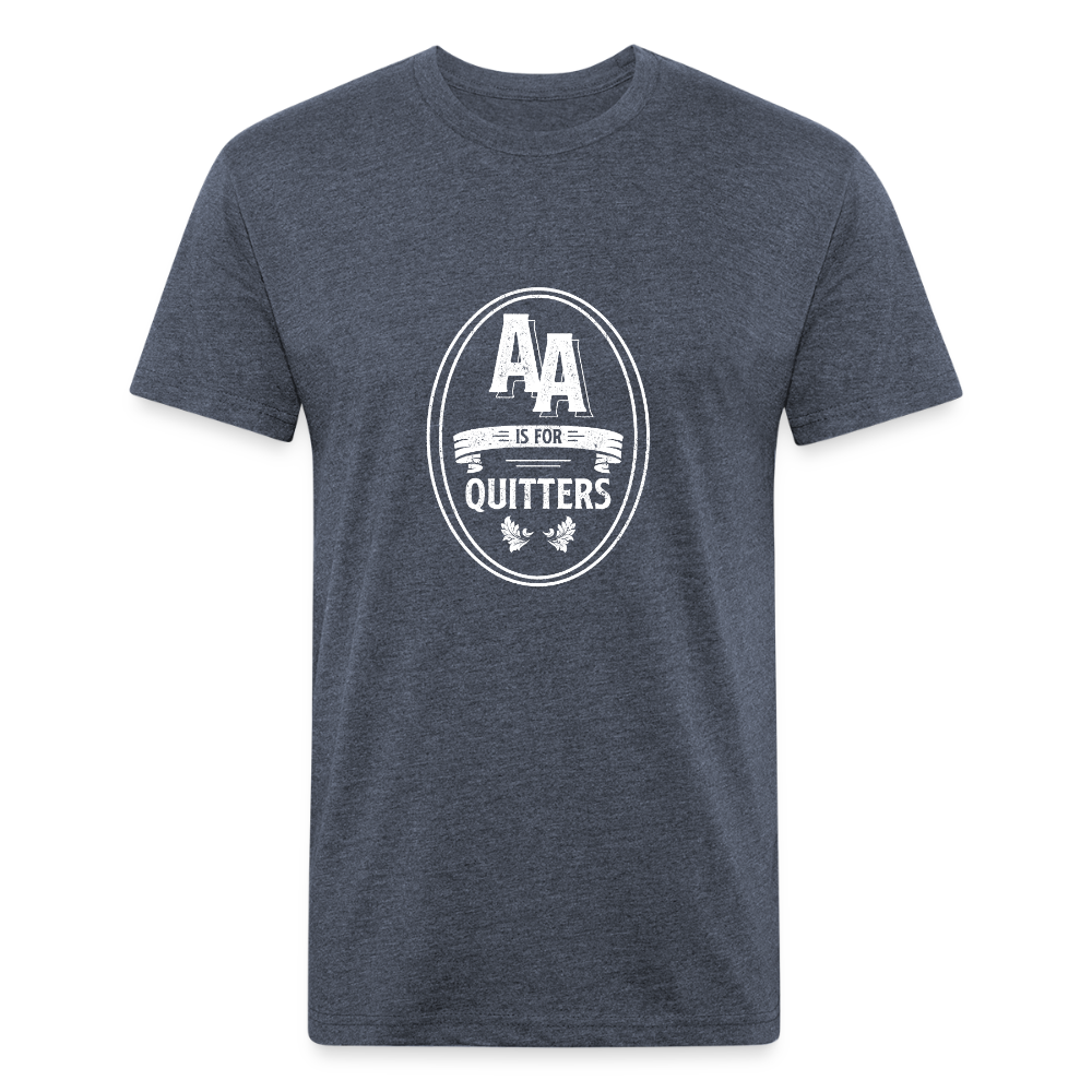 AA is for Quitters - heather navy