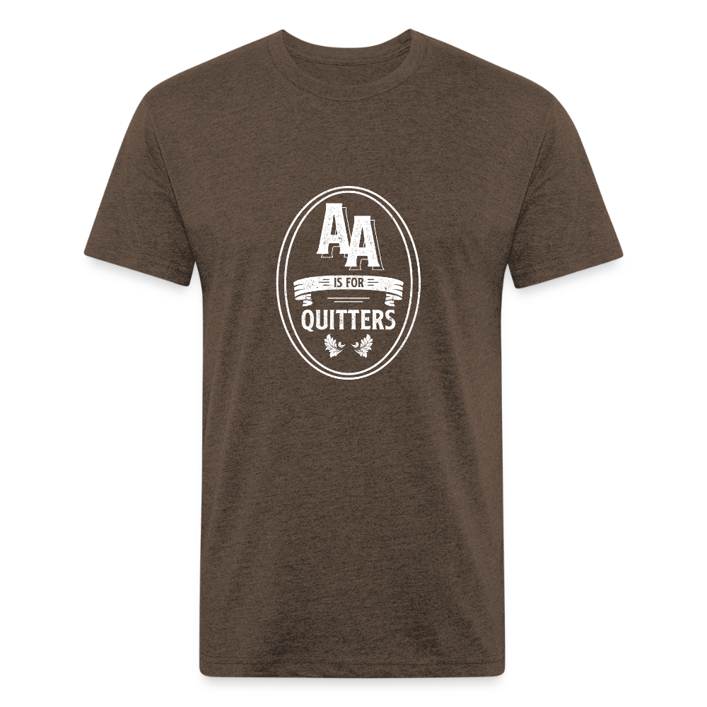 AA is for Quitters - heather espresso