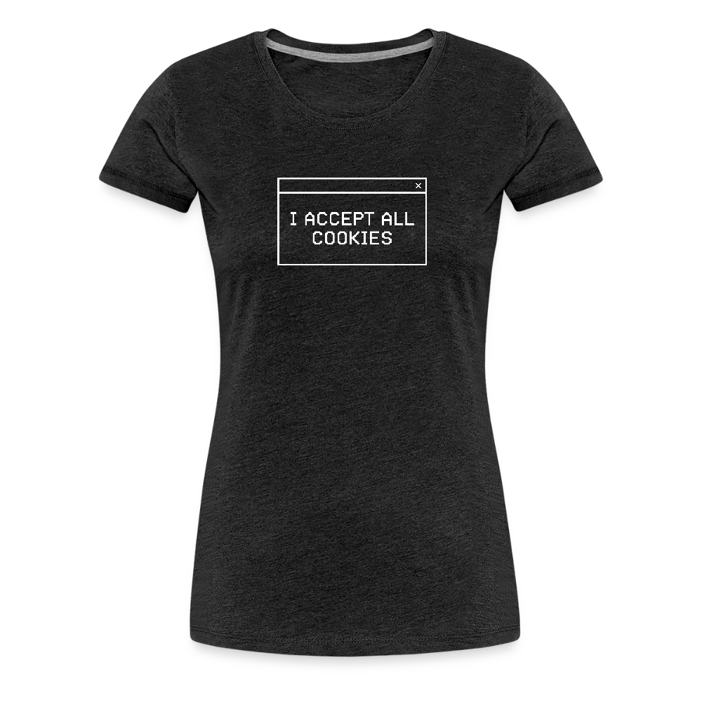 I Accept All Cookies - charcoal grey