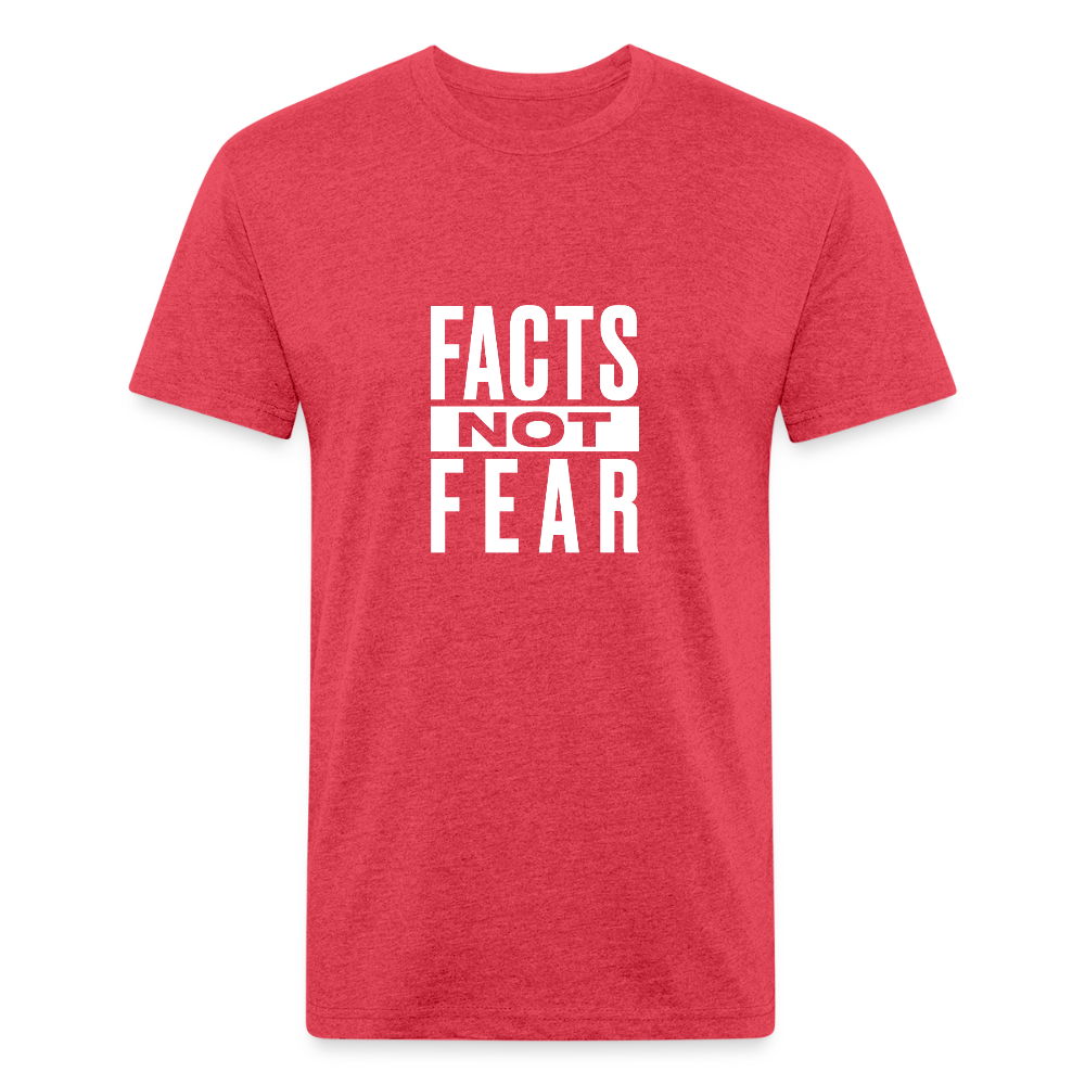Facts Not Fear - heather red