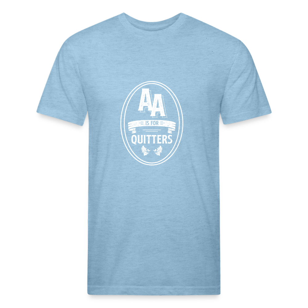 AA is for Quitters - heather blue
