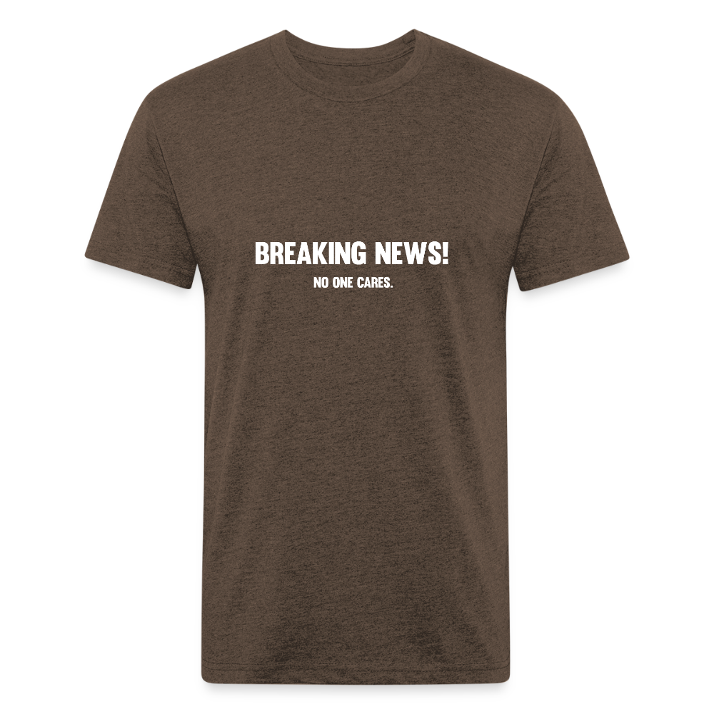 Breaking News! No one cares. - heather espresso