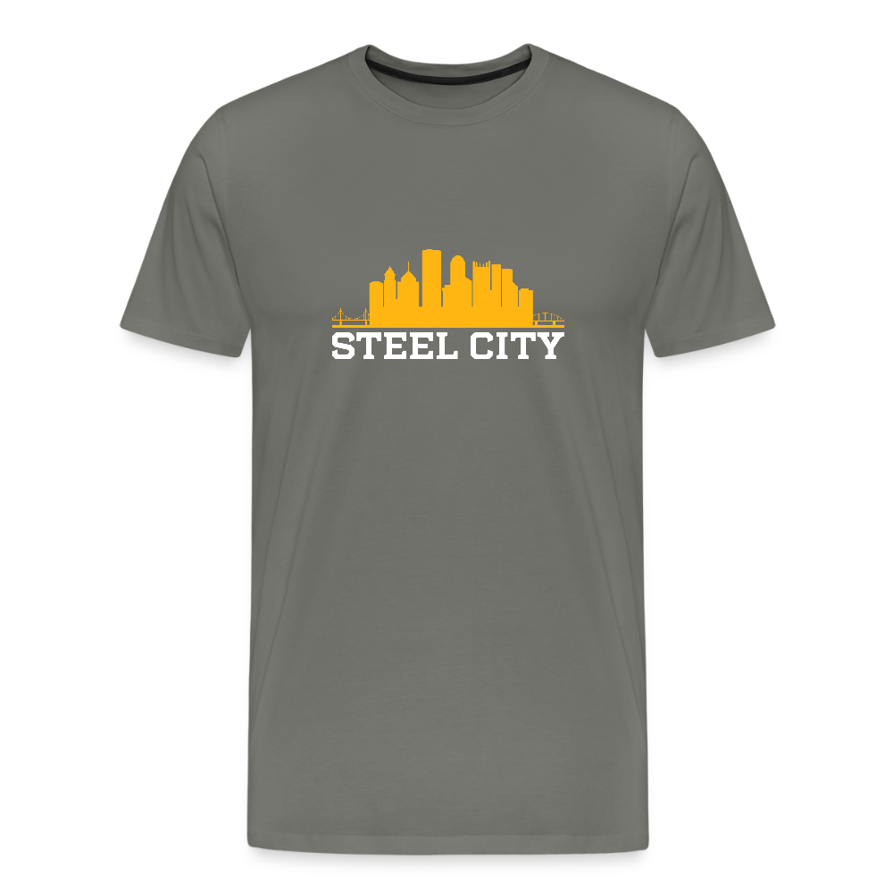 Steel City - asphalt gray