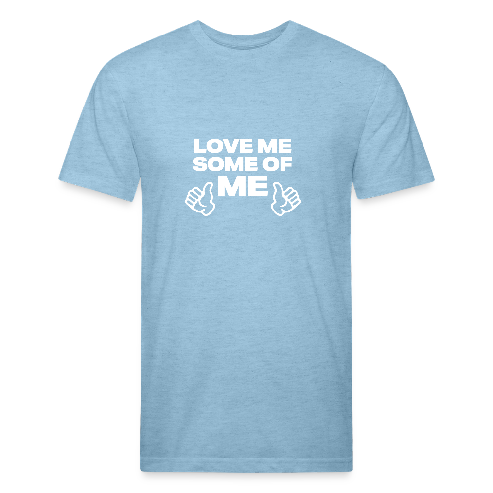 Love Me Some of Me - heather blue