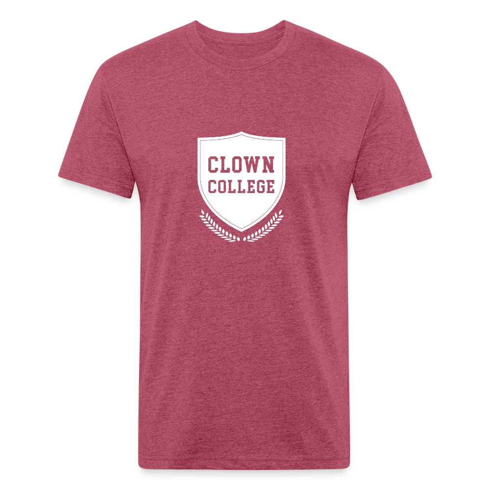 Clown College - heather burgundy