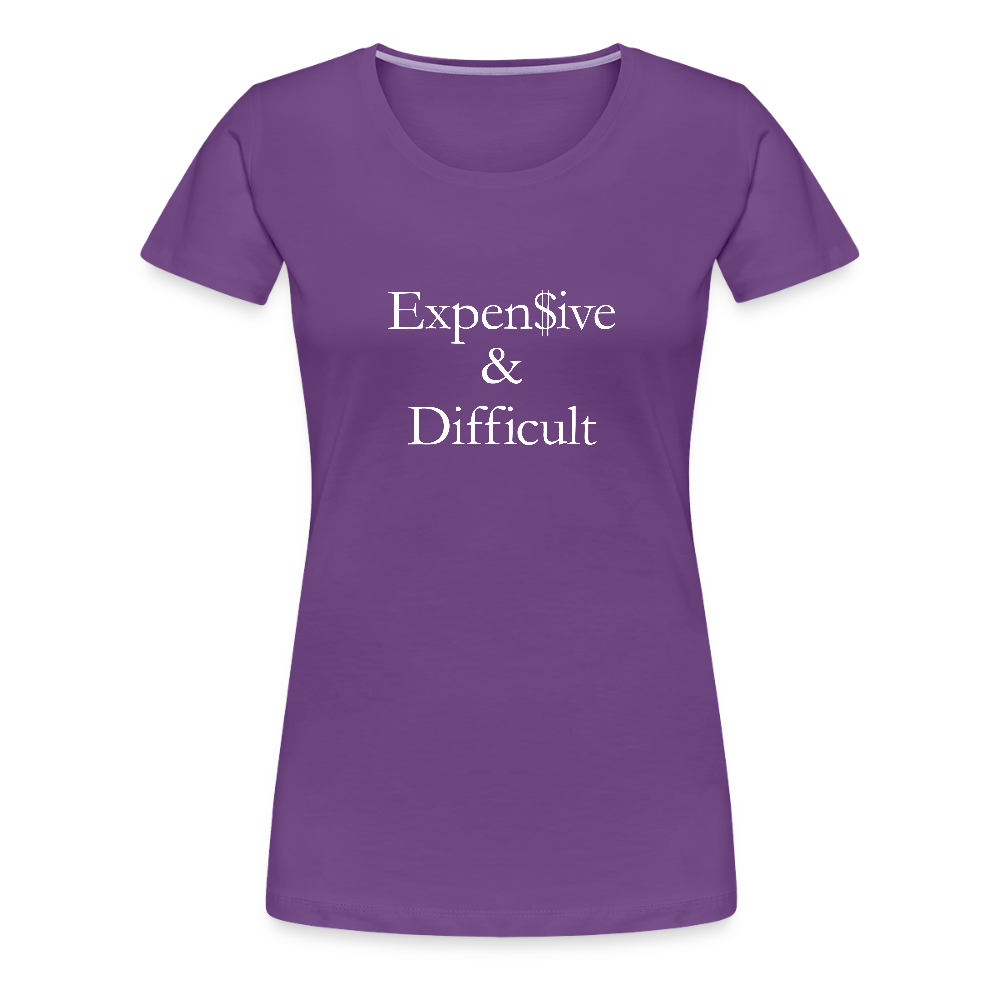 Expensive & Difficult - purple
