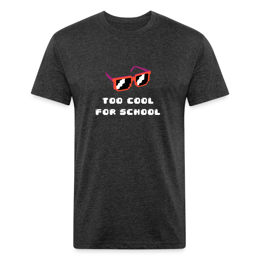 Too Cool for School - heather black