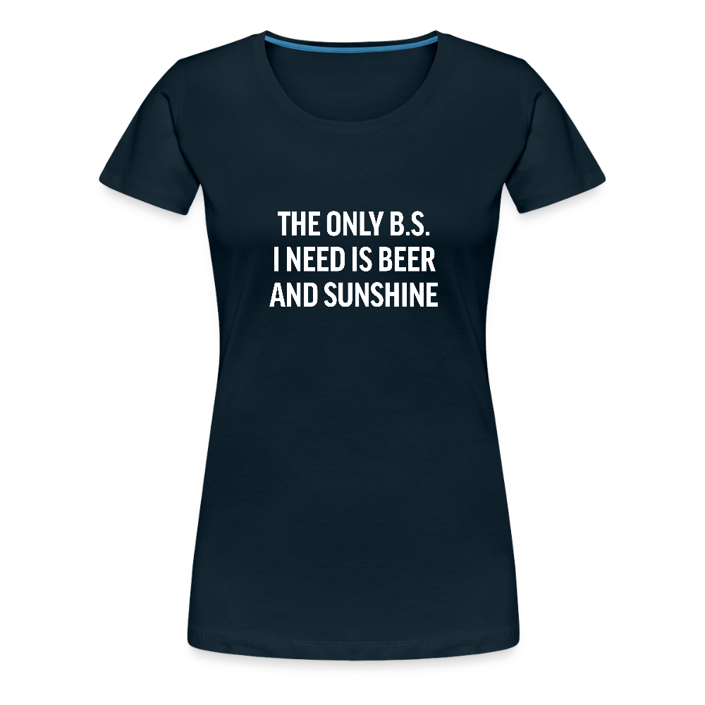 The Only B.S. I Need - deep navy