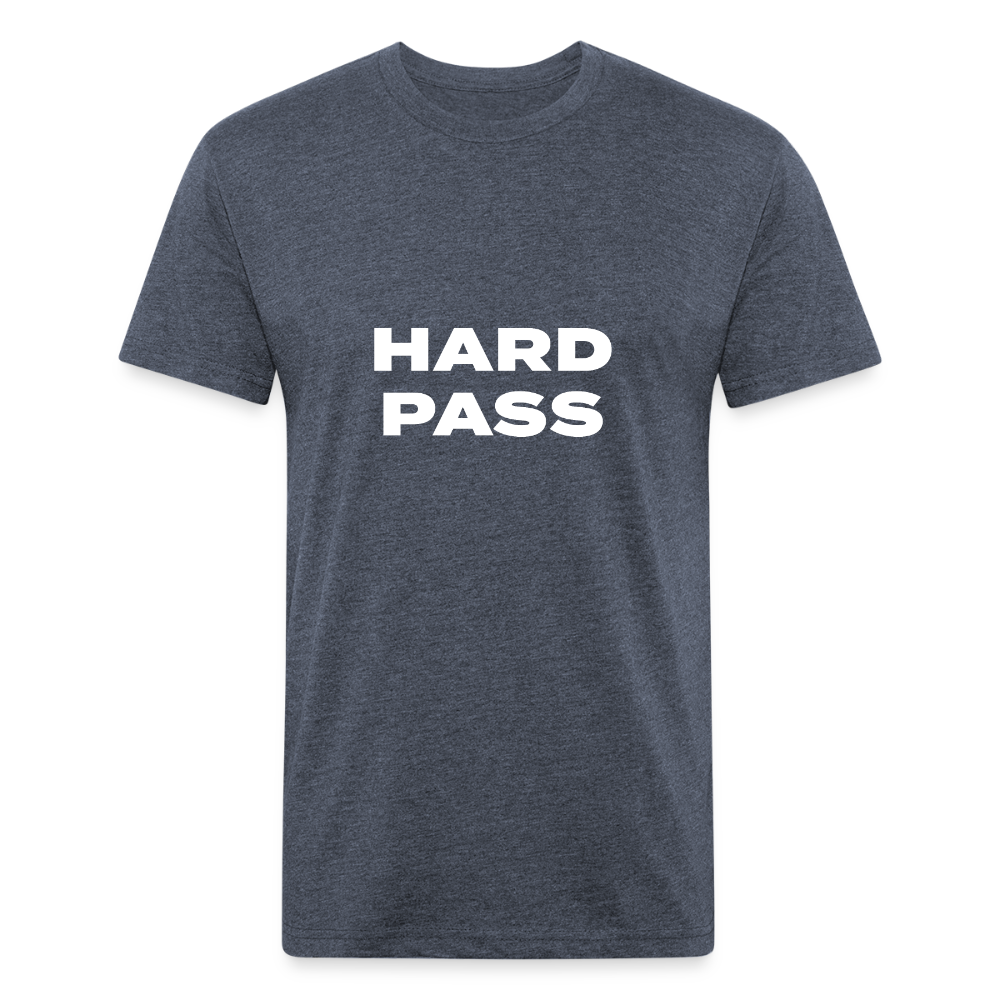 Hard Pass - heather navy