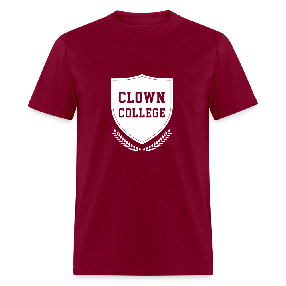Clown College - burgundy