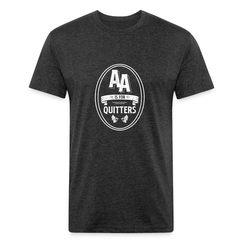 AA is for Quitters - heather black