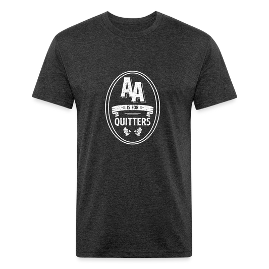 AA is for Quitters - heather black