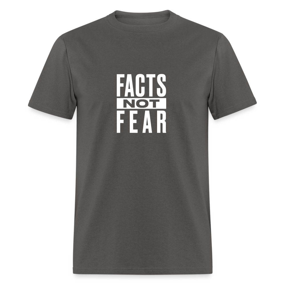 Facts Not Fear - charcoal