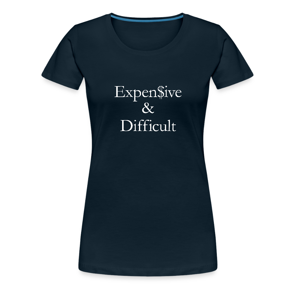 Expensive & Difficult - deep navy