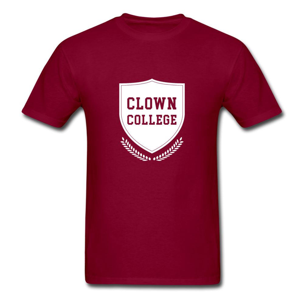 Clown College - burgundy