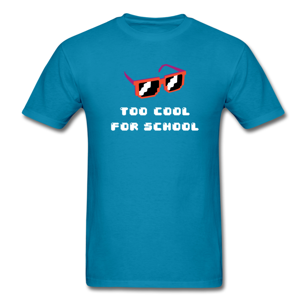 Too Cool For School - turquoise