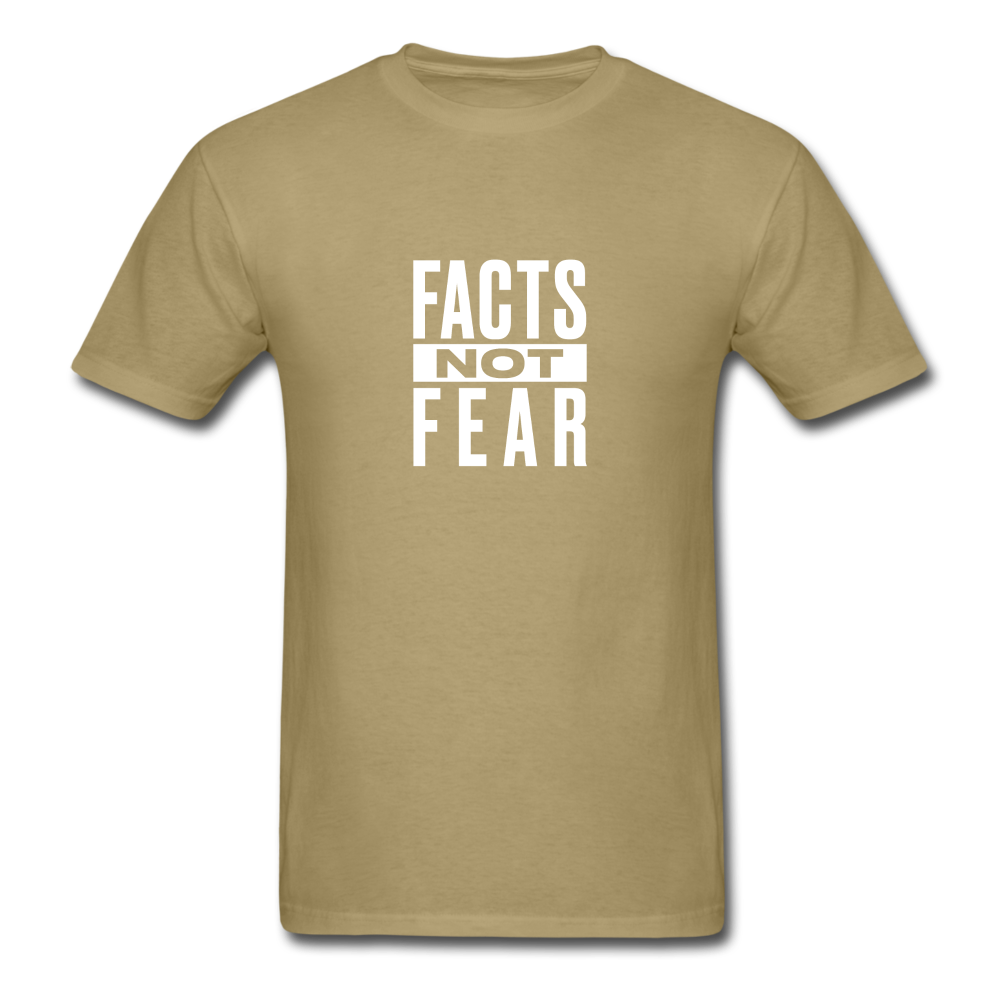 Facts Not Fear - khaki