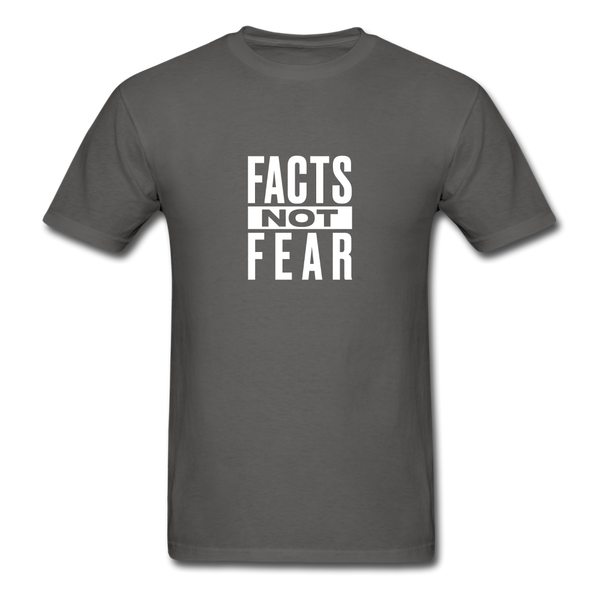 Facts Not Fear - charcoal