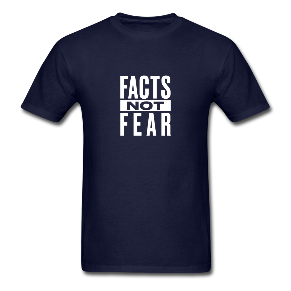 Facts Not Fear - navy