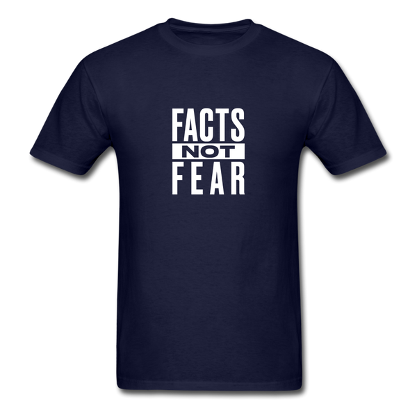 Facts Not Fear - navy