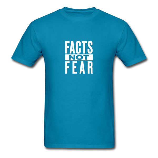 Facts Not Fear - turquoise