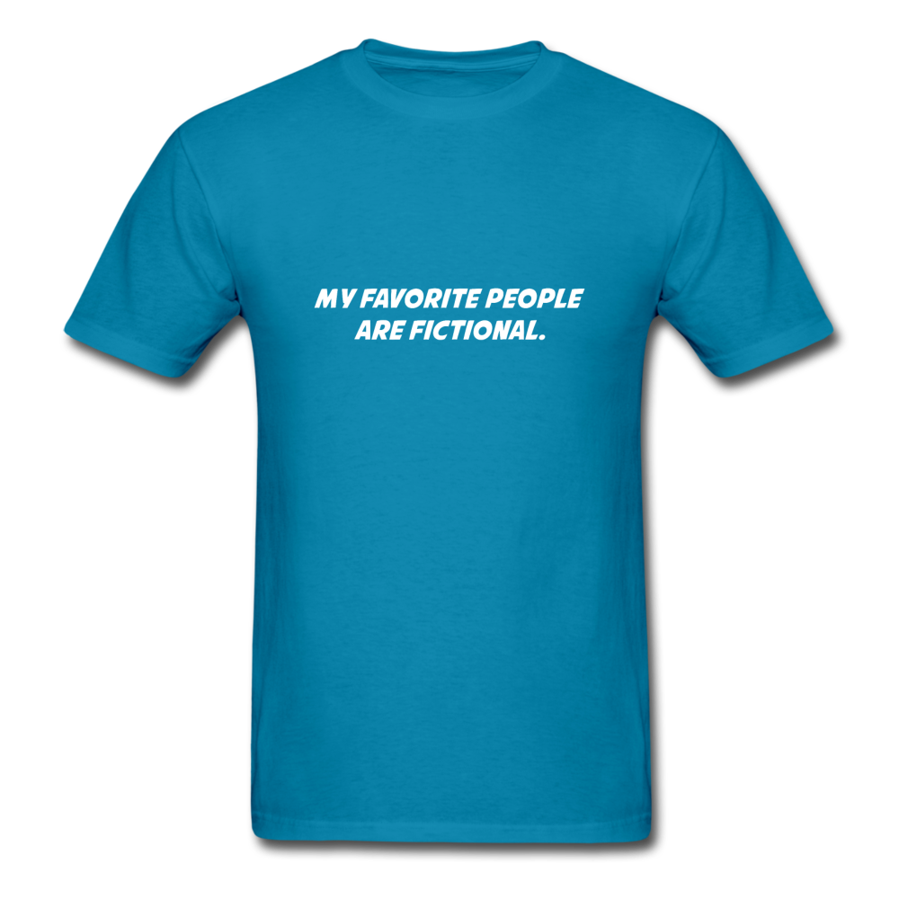 My favorite people are fictional - turquoise