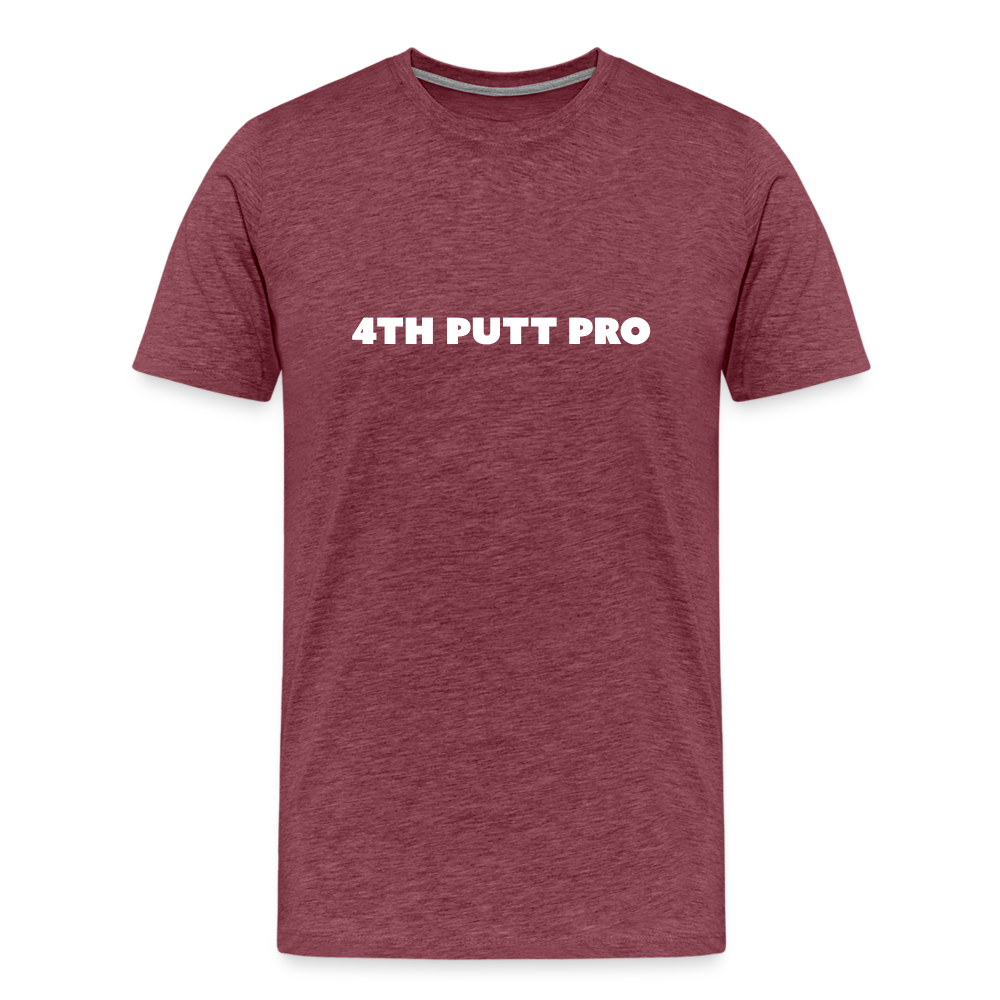 4th Putt Pro - heather burgundy