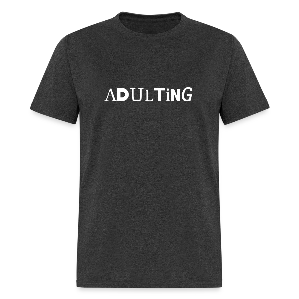 Adulting - heather black