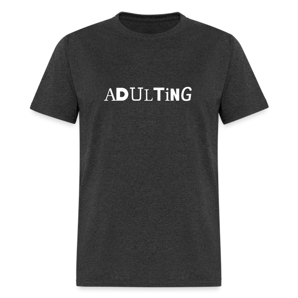Adulting - heather black