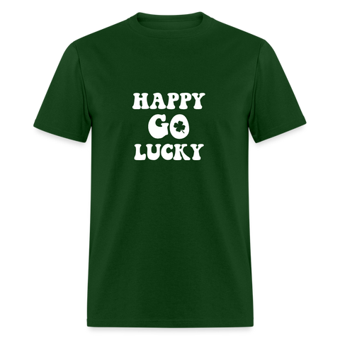 Happy Go Lucky - forest green